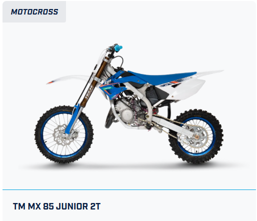 TM MX 85 JUNIOR 2T